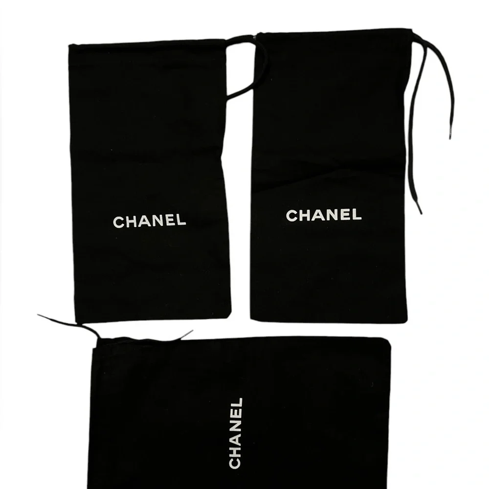 CHANEL storage dust bags, Authenticate 12.5”x7”